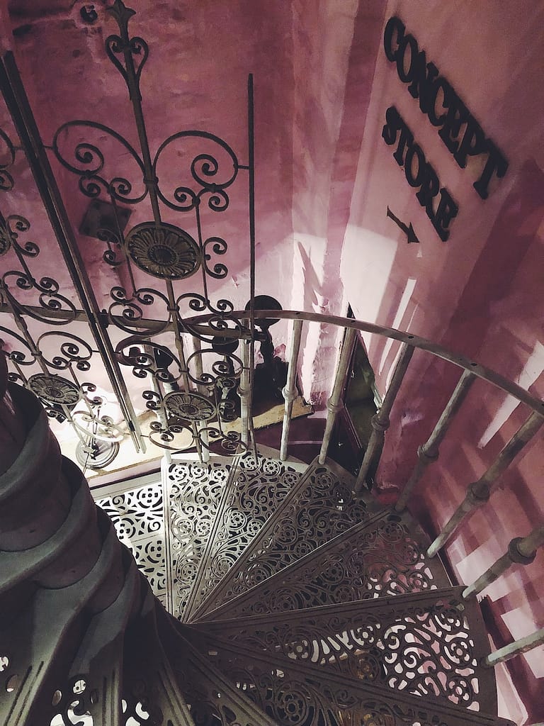 Camelot Cafe Krakow Stairs